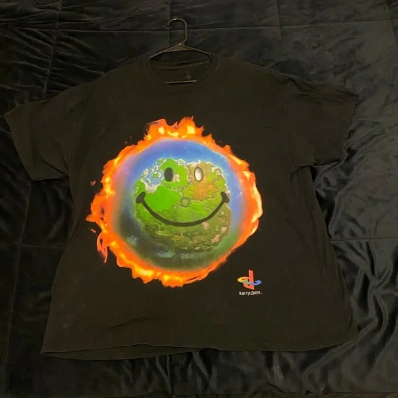 Cactus Jack by Travis Scott | Shirts | Cactus Jack Tshirt Xl Playstation  Collab | Poshmark